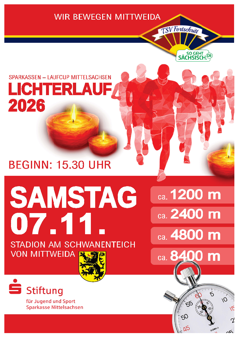Plakat Lichterlauf