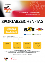 Plakat Sportabzeichen-Tag 2026